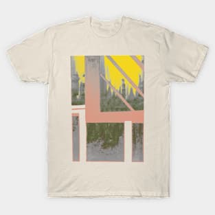 Sakura Spring Cityscape T-Shirt